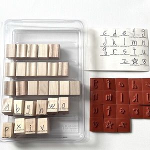 Stampin Up - Un the Loop Alphabet